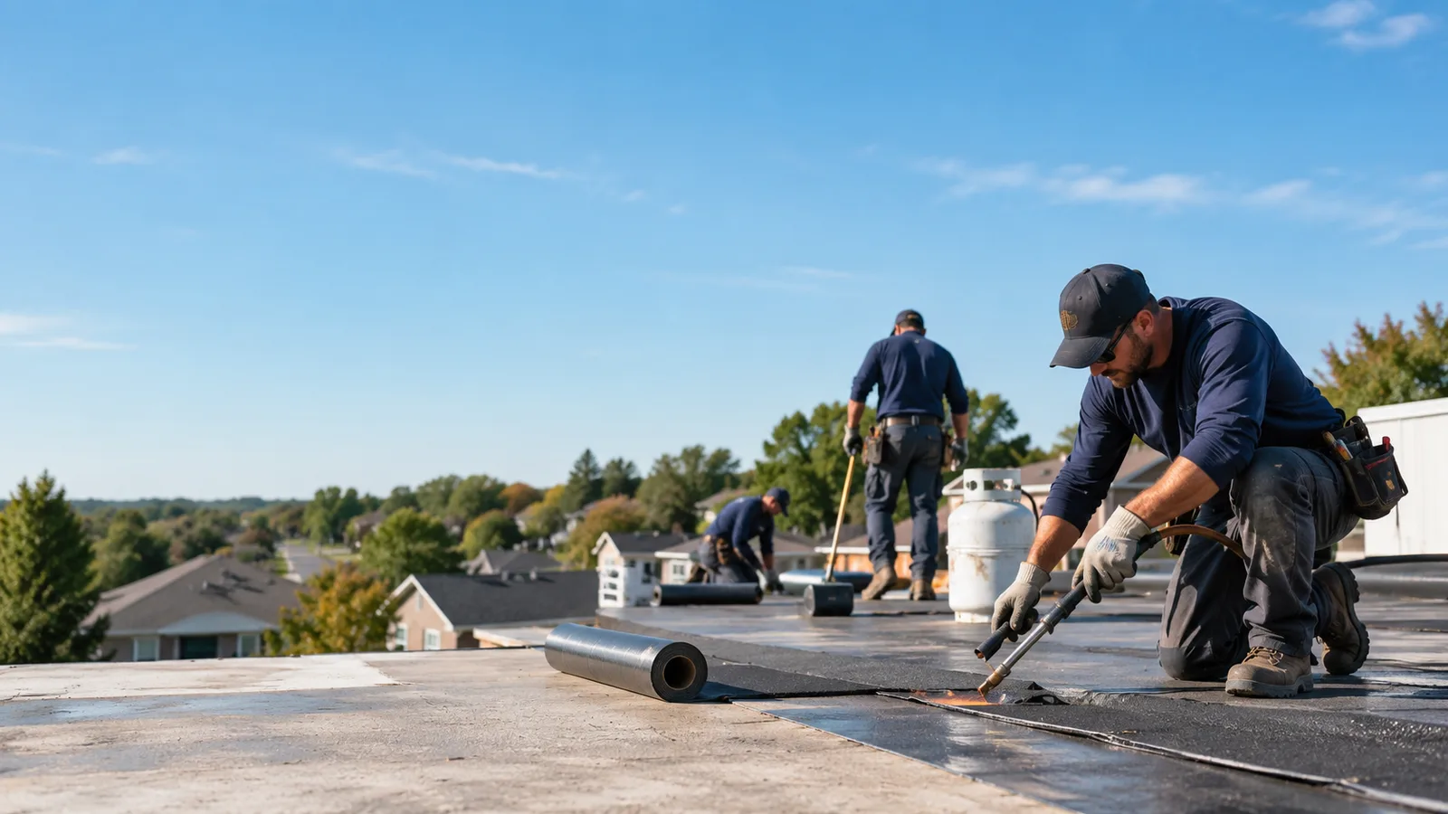 Flat Roof Leak Repair providers in Rex, GA